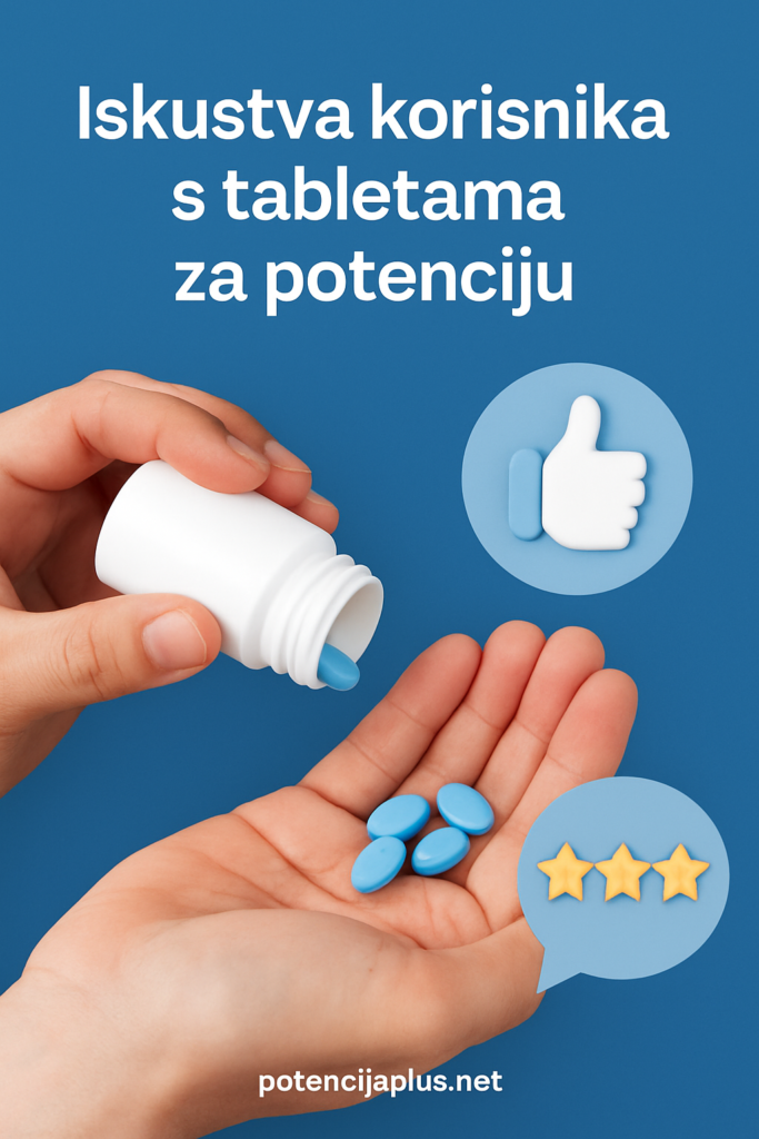 iskustva korisnika s tabletama za potenciju