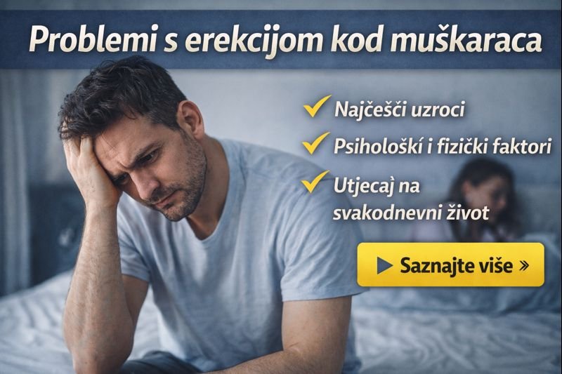 Problemi s erekcijom kod muškaraca