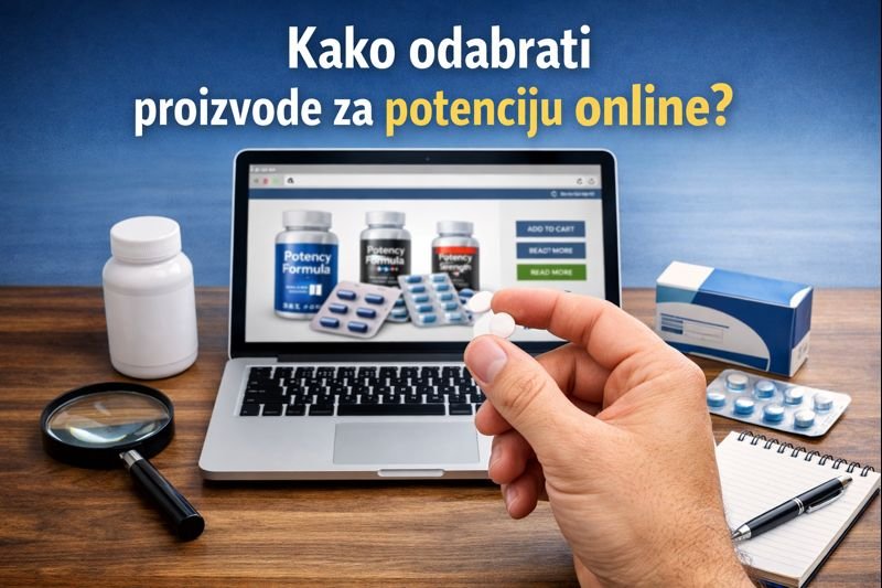 Kako odabrati proizvode za potenciju online