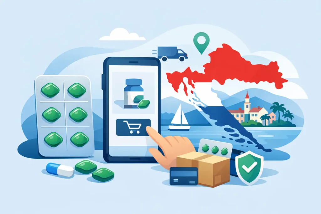 Kamagra bez recepta u Hrvatskoj - gdje kupiti