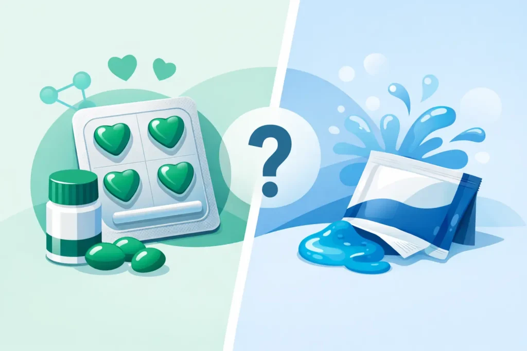 Kamagra bombone vs gel - što odabrati?