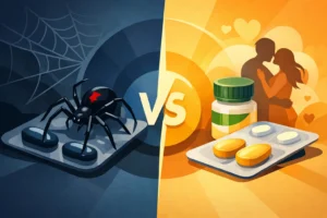 Crna udovica vs Cialis: što trebate znati