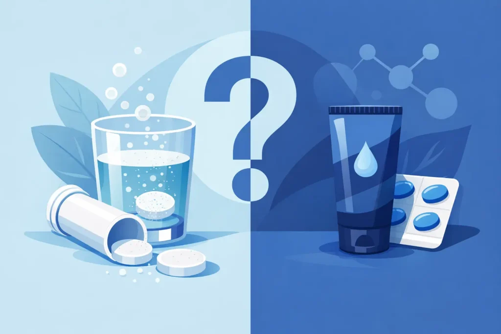 Šumeće tablete ili gel za potenciju: što odabrati?